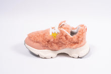 naturino x flower mountain wollige sneaker roze
