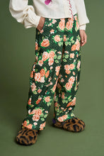 maison mangostan cretona quilted pants green