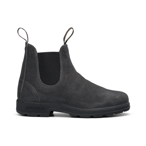 Blundstone original waxed suede Steel Grey