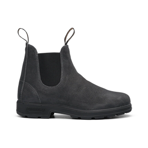 Blundstone original waxed suede Steel Grey