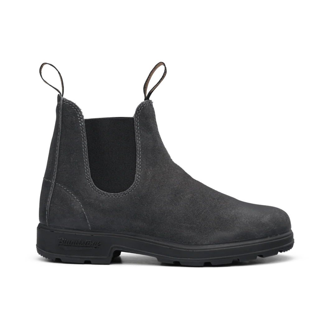 Blundstone original waxed suede Steel Grey