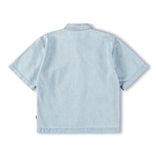 molo richie shirt - misty denim