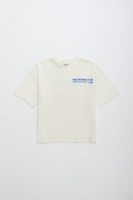 Maison Mangostan Hula T-shirt Off White