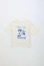 Maison Mangostan Hula T-shirt Off White