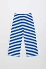 Maison Mangostan Bracos Striped Sweatpants - Blue & White