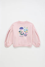 maison mangostan porcelain sweatshirt pink