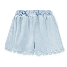 molo addie shorts - washed chambrey