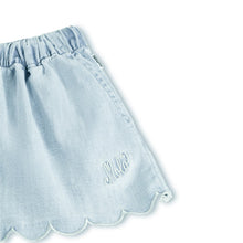 molo addie shorts - washed chambrey