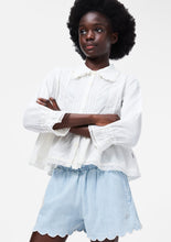 molo addie shorts - washed chambrey