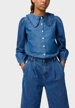 molo aeisha mid blue denim