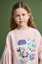 maison mangostan porcelain sweatshirt pink