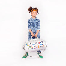jeune premier caroline weekend bag - jetsetter silver