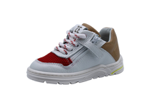 zedo eerste sneakertje wit / rood