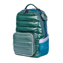 jeune premier puffer green rugzak new bobbie