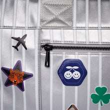 jeune premier caroline weekend bag - jetsetter silver