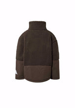 molo utha fleecejack bark brown