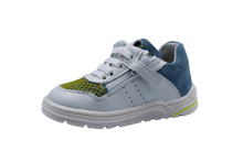 zedo eerste sneakertje wit / blauw