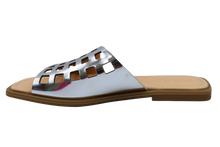 ocra slipper argento