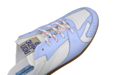 rondinella sneaker slipon celeste