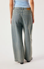 american vintage dames loose-fit jeans stone dirty