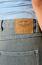 american vintage dames loose-fit jeans stone dirty