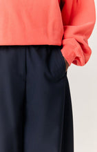 american vintage damesbroek ayany navy