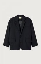american vintage unisex blazer ayany navy