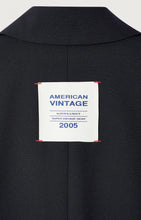 american vintage unisex blazer ayany navy