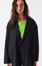 american vintage unisex blazer ayany navy