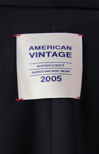 american vintage unisex blazer ayany navy