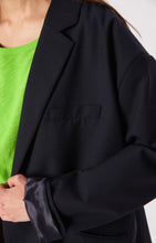 american vintage unisex blazer ayany navy