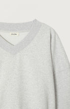 american vintage damessweater baptown grijs gevlekt