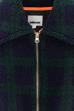 bellerose jagness geruite jas cropped bombersilhouet