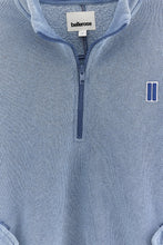 bellerose sweatshirt met ritskraag storm