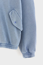 bellerose sweatshirt met ritskraag storm