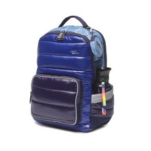 jeune premier puffer blue rugzak new bobbie