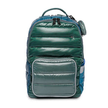 jeune premier puffer green rugzak new bobbie