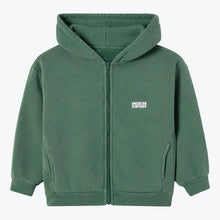 american vintage kinderhoodie met rits izubird cedre vintage