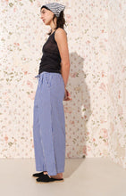 american vintage damesbroek ekirow vichy bleu