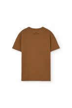 the animals observatory rooster kid t-shirt brown
