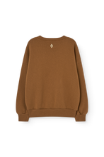 the animals observatory killfish warm kids sweatshirt brown