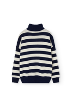 the animals observatory nilgai kid sweater navy