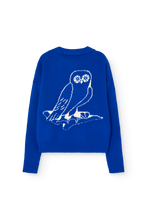 the animals observatory raven kid sweater blue