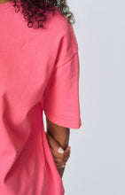 american vintage dames t-shirt fizvalley - neonroze