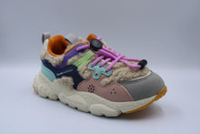 Flower Mountain x Naturino sneaker taupe - cipria - navy