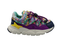 flower mountain x naturino sneaker navy - red - multi
