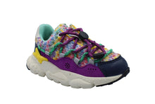 flower mountain x naturino sneaker navy - red - multi