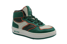hip hoge sneaker groen