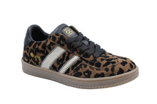 hip sneaker donkerbruin