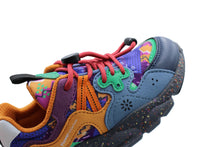 flower mountain x naturino sneaker navy - azure - orange